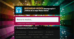 Desktop Screenshot of descargar-musica.org